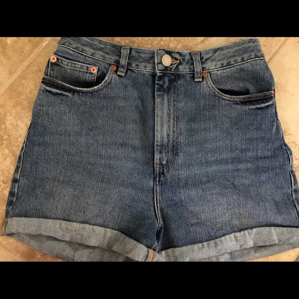 ASOS Denim High-Waisted shorts